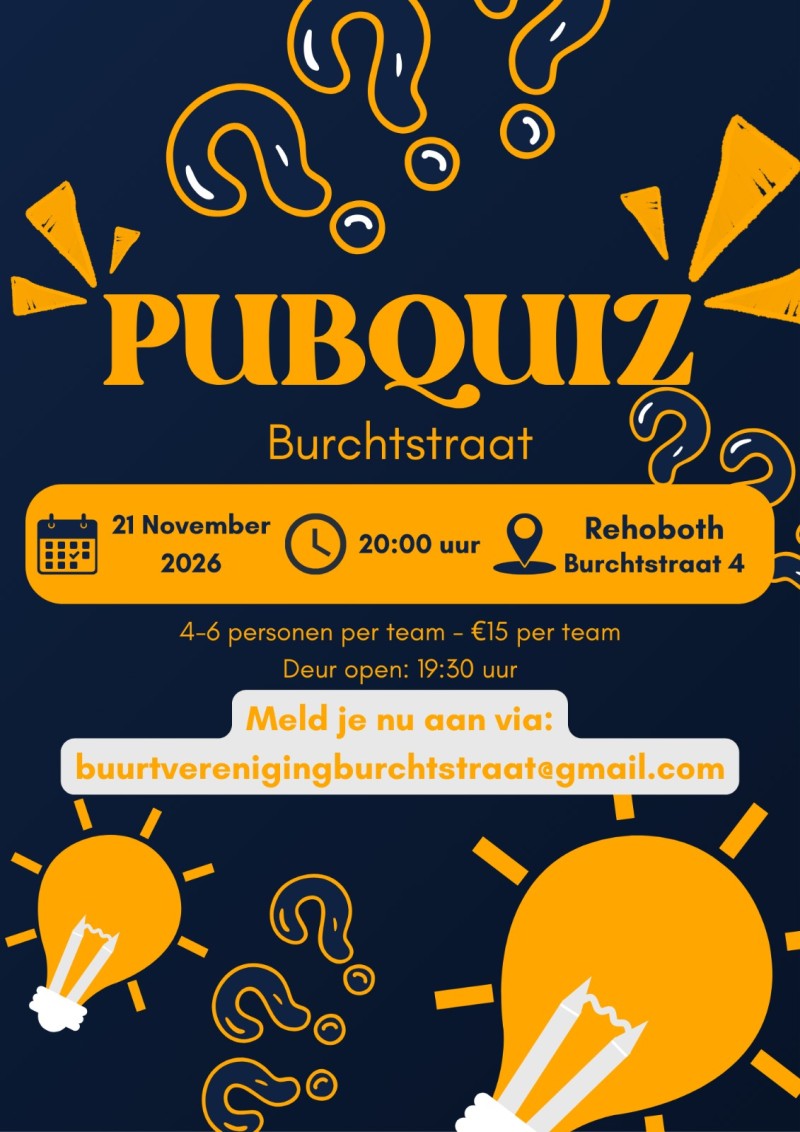 Burchtstraat Pubquiz