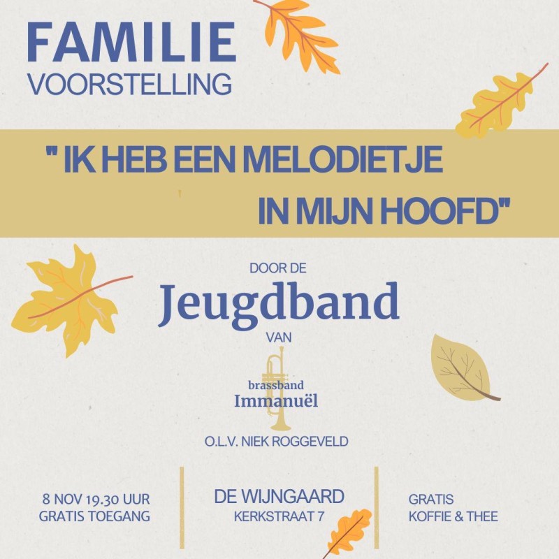 Concert Jeugdband 8 11