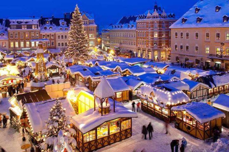 Kerstmarkt foto