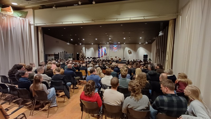 Kerstnachtdienst in Het Anker 2025