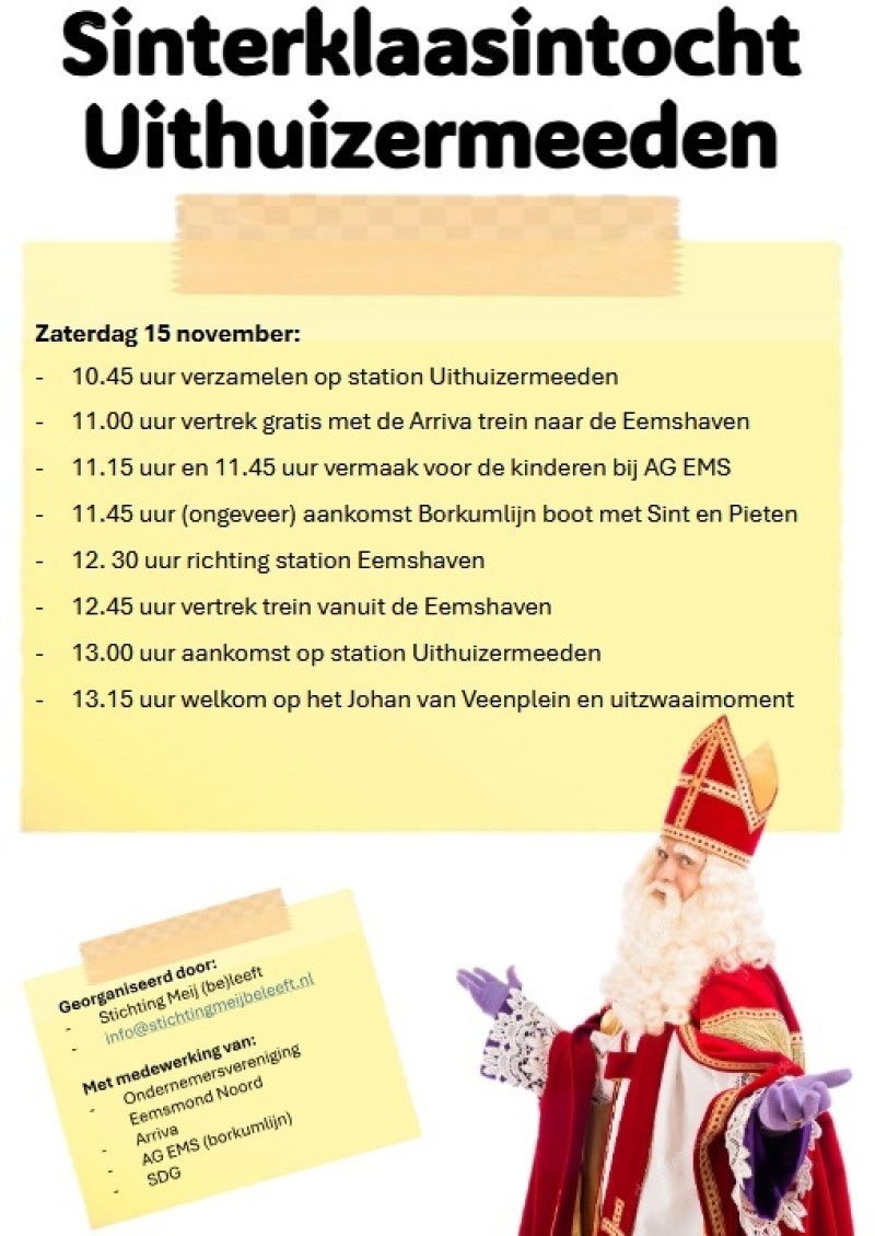 Sinterklaas 2025