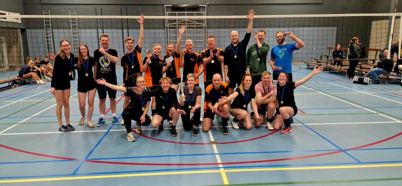 Volleybaltoernooi de winnaars