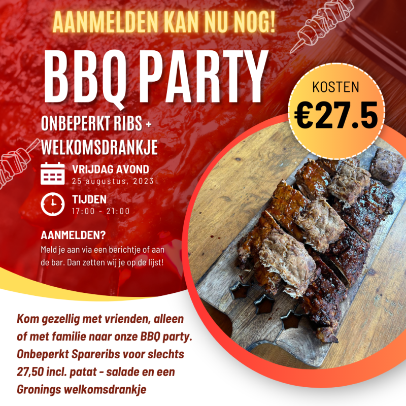 bbq party cafe combuys