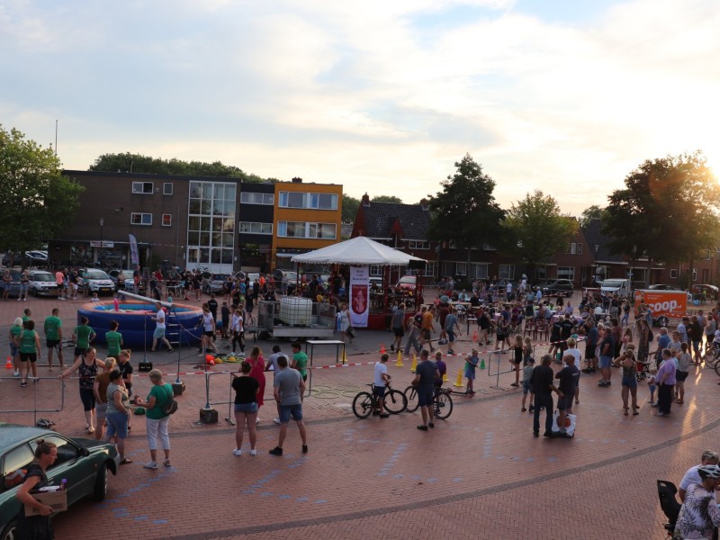 Meijster Race op het Johan van Veenplein. 