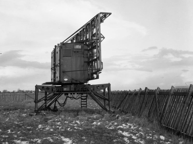 Ames Type 15 Mk. V rondzoekradar op Navigatiestation "G".
